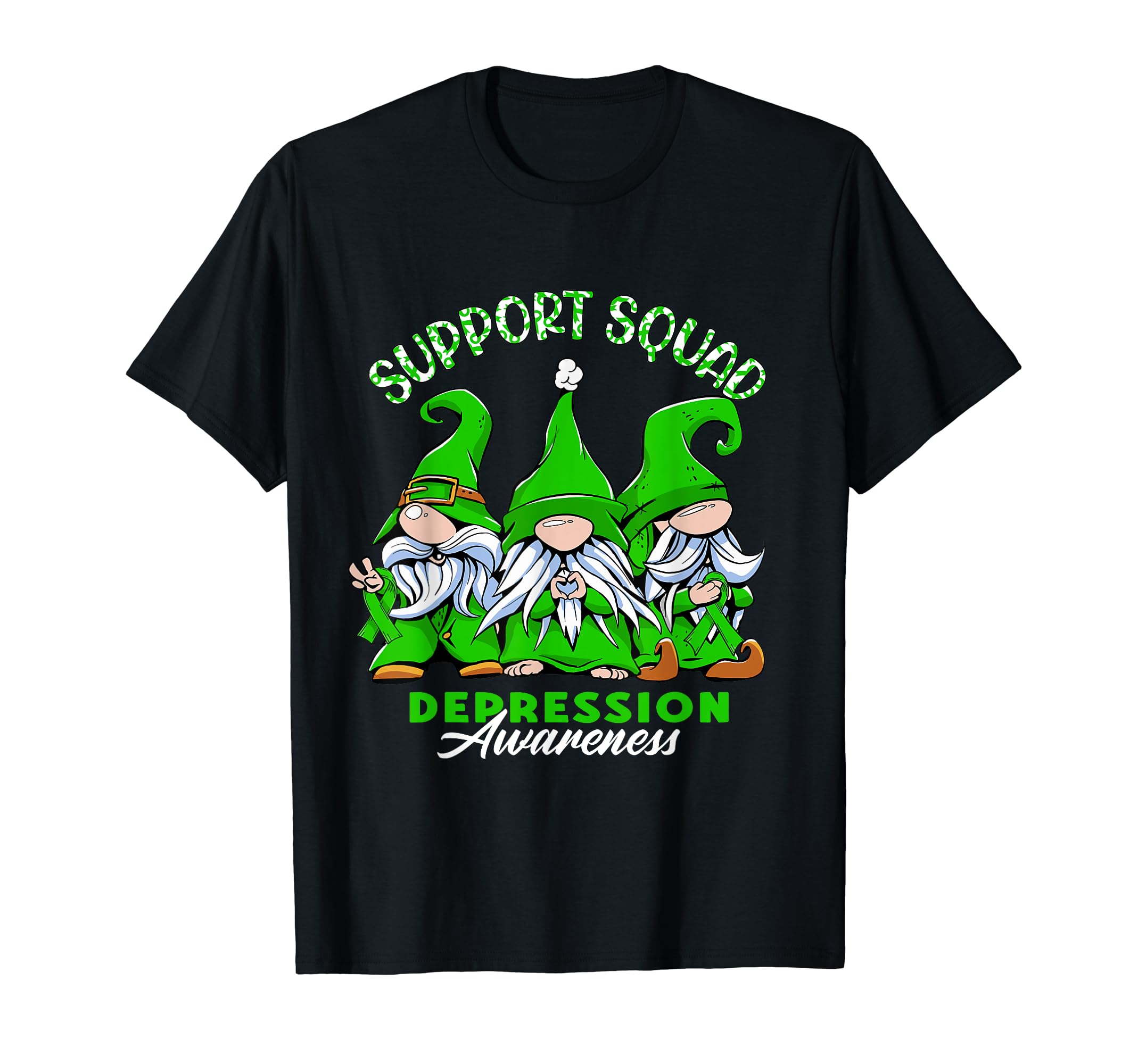 Support Awareness Squad I Mental T-Shirt - Trendy Graphic for Adults - T-Shirt, Sweatshirt, Hoodie