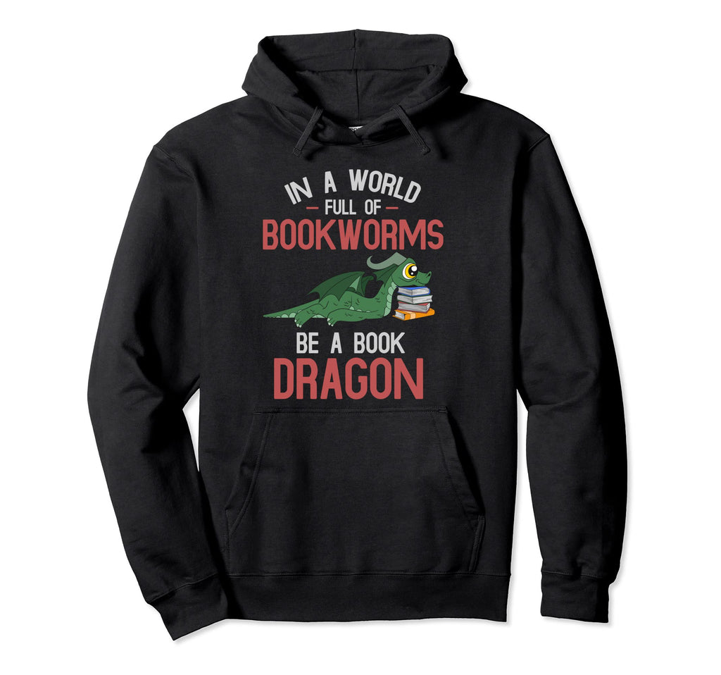 Magical Creature Funny Bookworm Book Hoodie - Unique Graphic for Adults - T-Shirt, Sweatshirt, Hoodie
