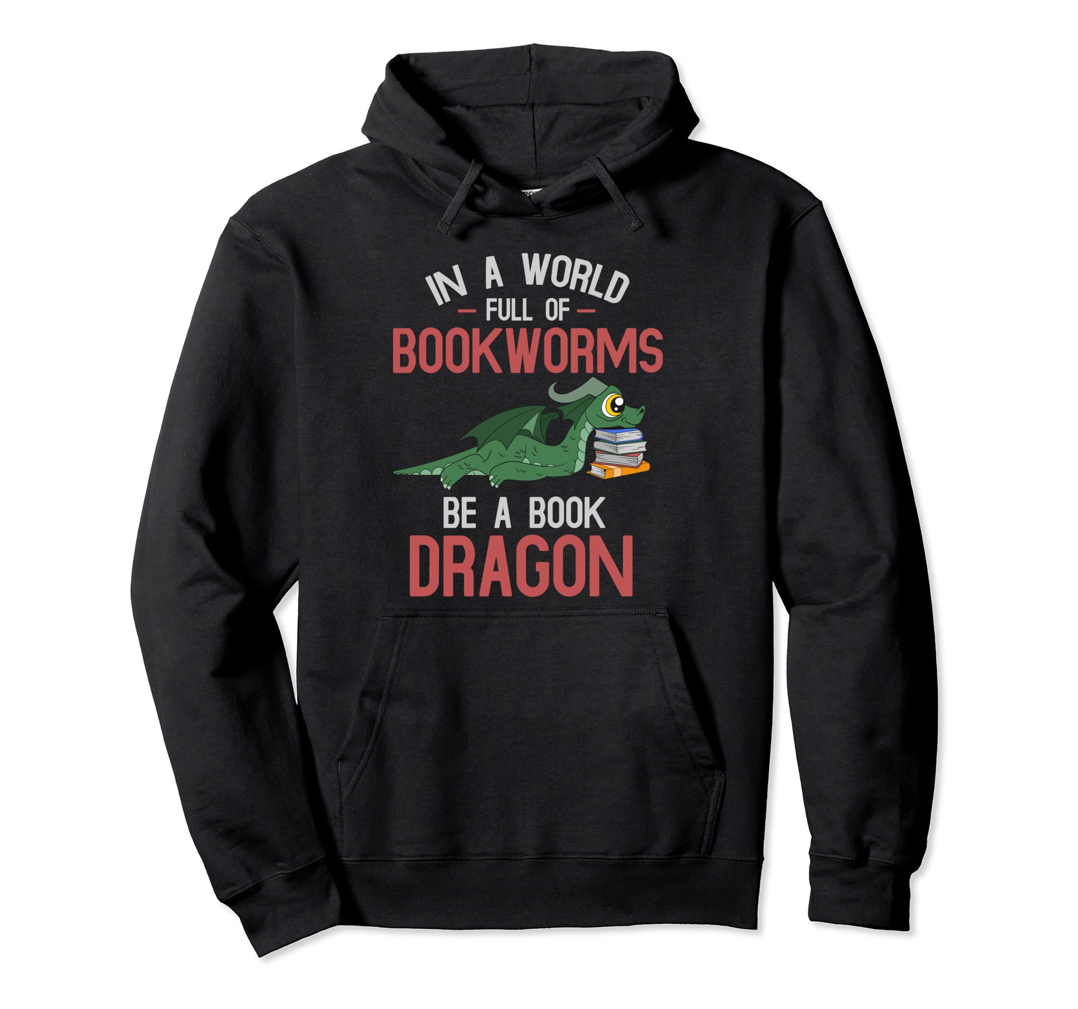 Magical Creature Funny Bookworm Book Hoodie - Unique Graphic for Adults - T-Shirt, Sweatshirt, Hoodie