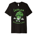 Lettuce Romaine Calm Meditation T-Shirt - Fun Novelty Design for Adults - T-Shirt, Sweatshirt, Hoodie