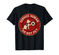 Mens Service Human Do Not Pet Sunset T-Shirt - Graphic Print Men Women - T-Shirt, Sweatshirt, Hoodie