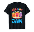 Reading Is My Jam Funny I Love T-Shirt - Casual Everyday Wear for Adults - T-Shirt, Sweatshirt, Hoodie