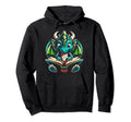 Dragon Reading Book Dragon Hoodie - Fun Novelty Design Men Women - T-Shirt, Sweatshirt, Hoodie