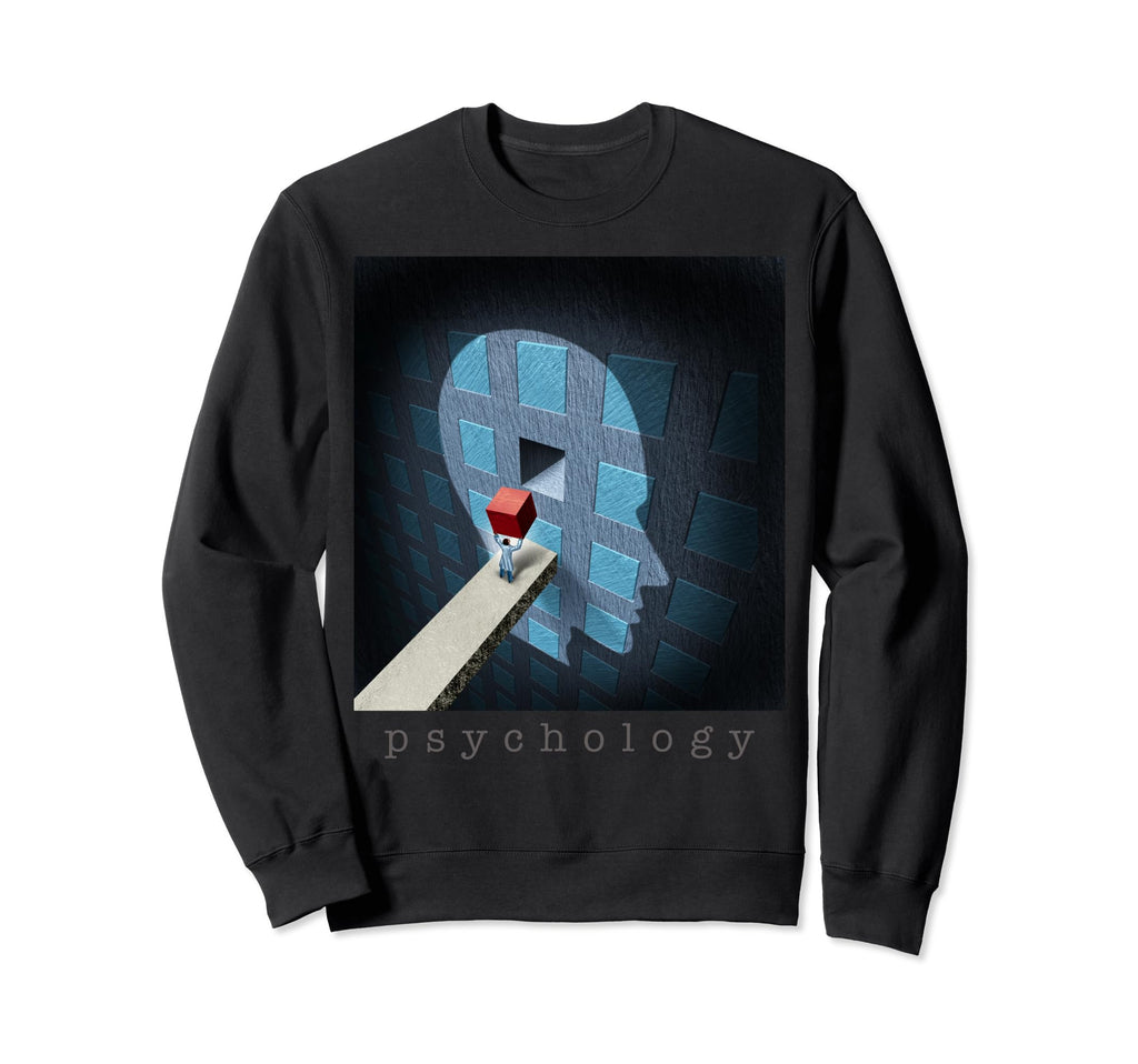 Psychology And Psychologist Mental Health Sweatshirt - Graphic Print Unisex - T-Shirt, Sweatshirt, Hoodie