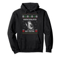 Overstimulated But Festive Ugly Penguin Hoodie - Fun Novelty Design Unisex - T-Shirt, Sweatshirt, Hoodie