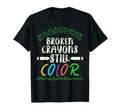 Broken Crayons Mental Health Awareness T-Shirt - Unique Graphic for Adults - T-Shirt, Sweatshirt, Hoodie