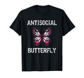 Antisocial Butterfly Introvert Teen T-Shirt - Streetwear Style Unisex - T-Shirt, Sweatshirt, Hoodie