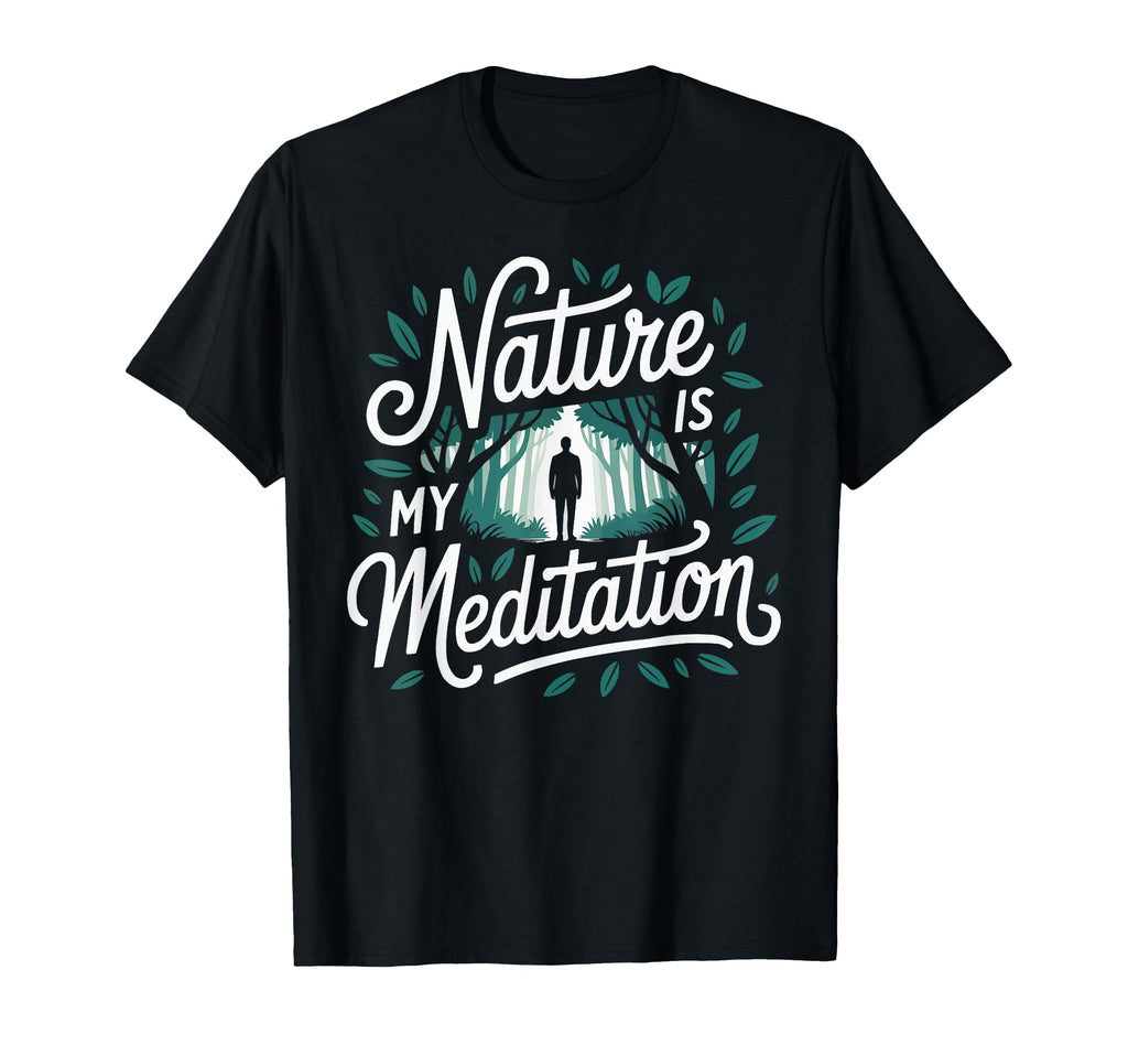Shinrin Yoku Nature Therapy Tree T-Shirt - Unique Graphic Unisex - T-Shirt, Sweatshirt, Hoodie