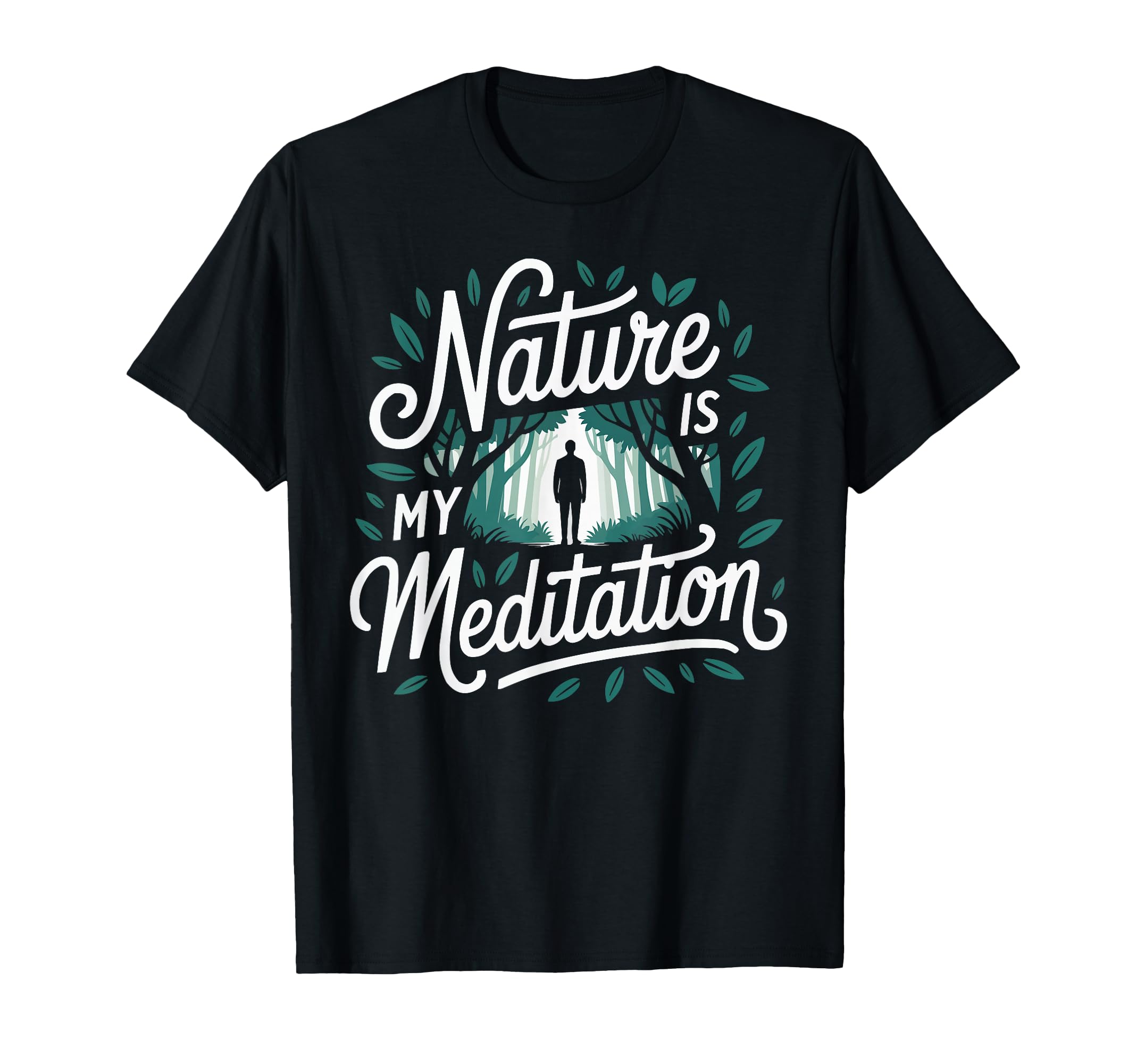 Shinrin Yoku Nature Therapy Tree T-Shirt - Unique Graphic Unisex - T-Shirt, Sweatshirt, Hoodie