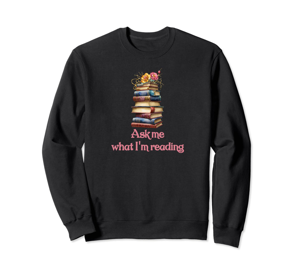 Book Worm Book Stack Reading Addict Sweatshirt - Novelty Apparel Men Women - T-Shirt, Sweatshirt, Hoodie