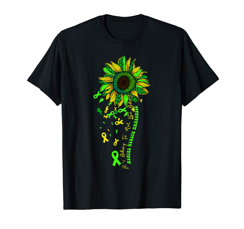 Its Okay To Not Be Okay Mental Health T-Shirt - Unique Graphic Unisex - T-Shirt, Sweatshirt, Hoodie