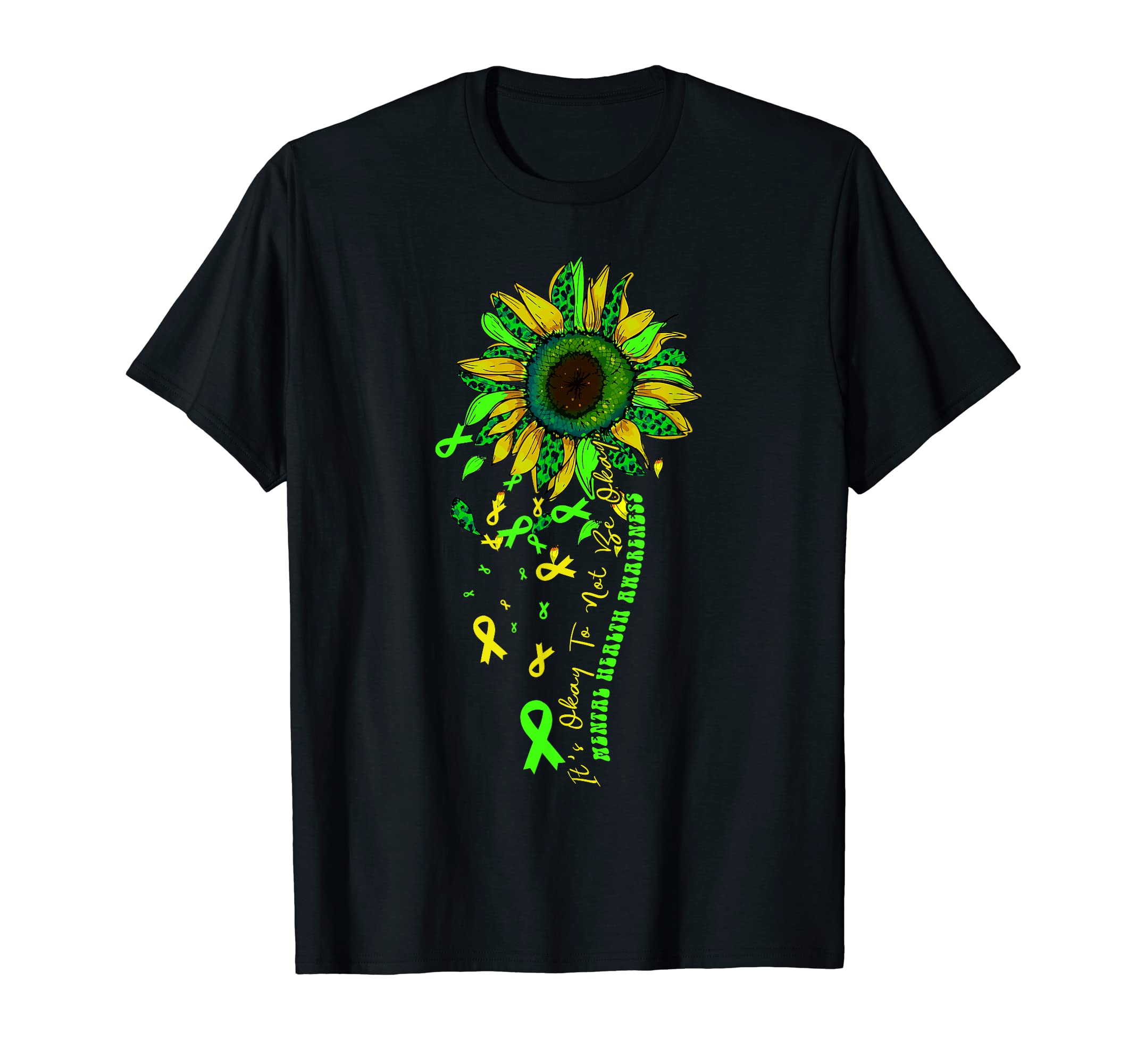 Its Okay To Not Be Okay Mental Health T-Shirt - Unique Graphic Unisex - T-Shirt, Sweatshirt, Hoodie