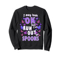 Lupus Warrior No More Spoons Spoon Sweatshirt - Trendy Graphic Unisex - T-Shirt, Sweatshirt, Hoodie