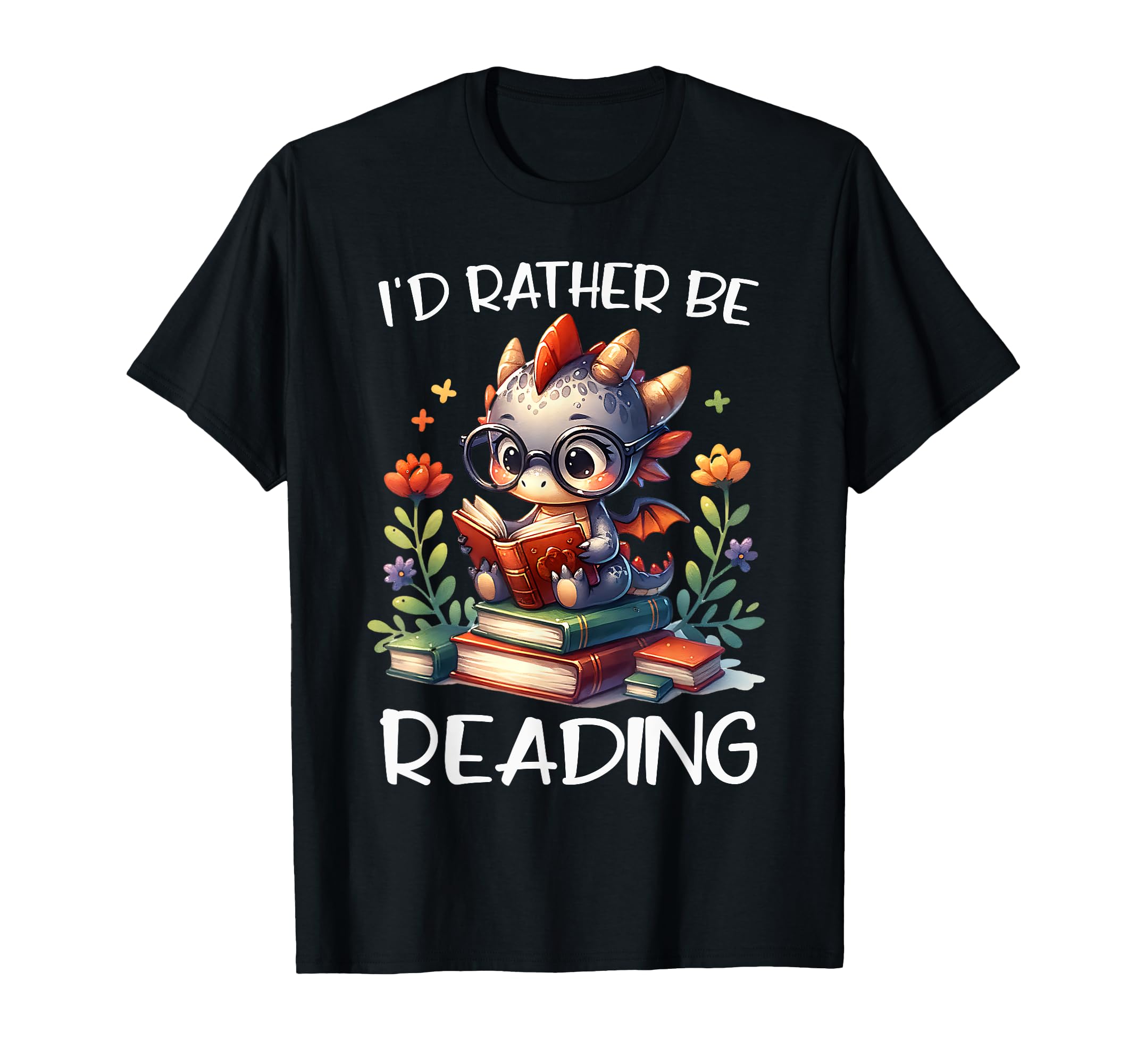 Id Rather Be Reading Book Lover T-Shirt - Unique Graphic for Adults - T-Shirt, Sweatshirt, Hoodie