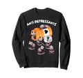 Depression Opossum Mental Health Sweatshirt - Streetwear Style for Adults - T-Shirt, Sweatshirt, Hoodie