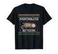 Funny Santa Opossums Overstimulated T-Shirt - Trendy Graphic for Adults - T-Shirt, Sweatshirt, Hoodie