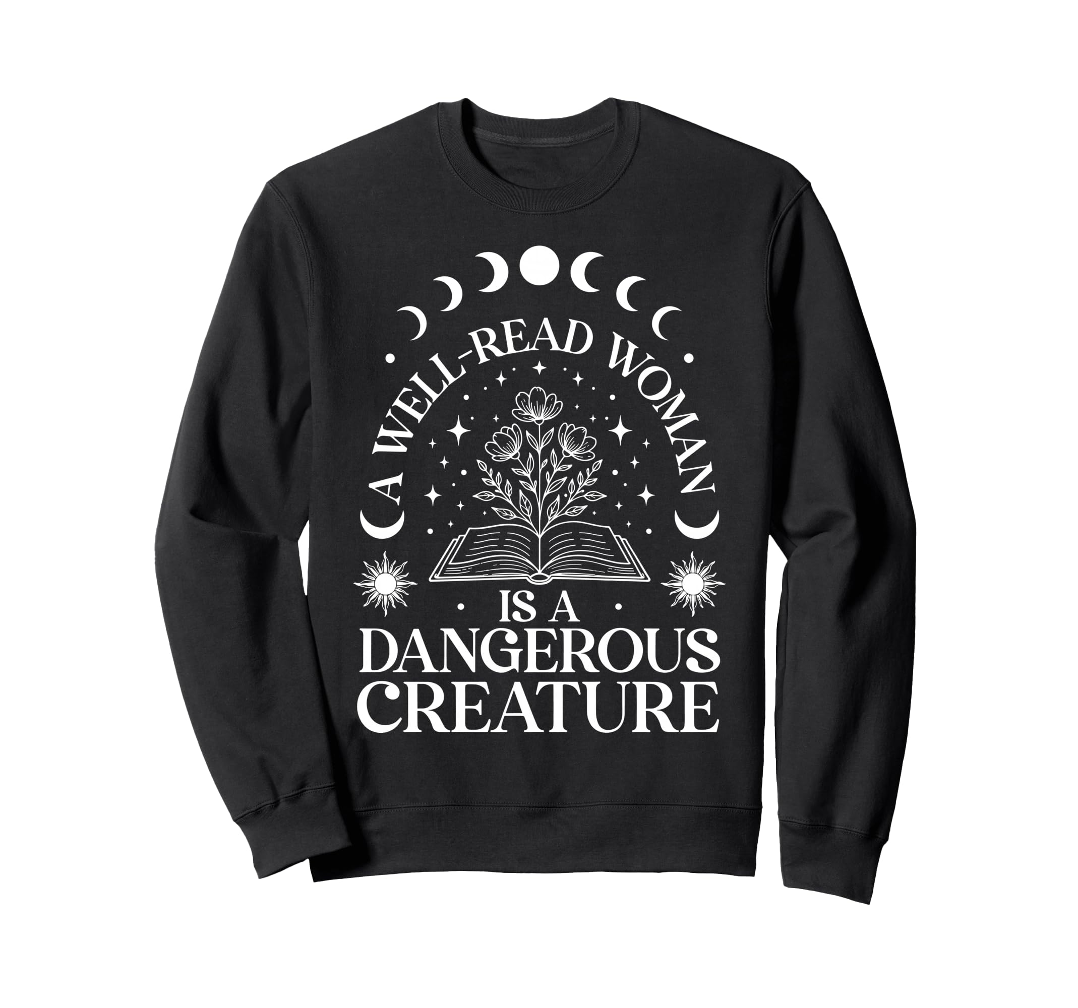 Well Read Literature Celestial Book Sweatshirt - Novelty Apparel Unisex - T-Shirt, Sweatshirt, Hoodie