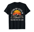 Getting My Steps Walking Lord Mountain T-Shirt - Fun Novelty Design Unisex - T-Shirt, Sweatshirt, Hoodie