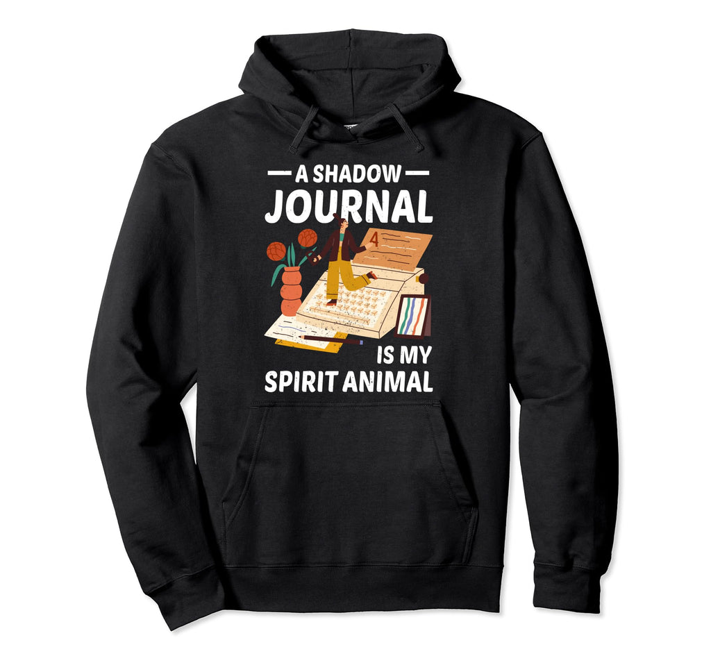 Shadow Work Therapy Journal Healing Hoodie - Streetwear Style for Adults - T-Shirt, Sweatshirt, Hoodie