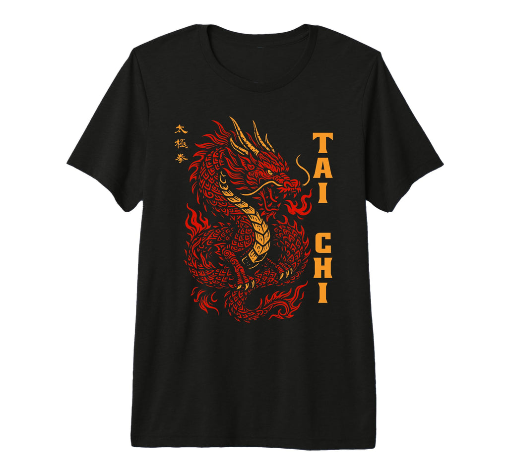 Martial Arts Tai Chi Chinese T-Shirt - Fun Novelty Design for Adults - T-Shirt, Sweatshirt, Hoodie