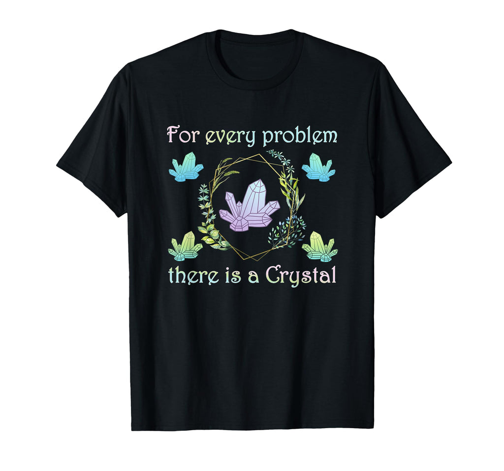 Healing Crystals Spiritual Energy Witchy T-Shirt - Graphic Print Unisex - T-Shirt, Sweatshirt, Hoodie