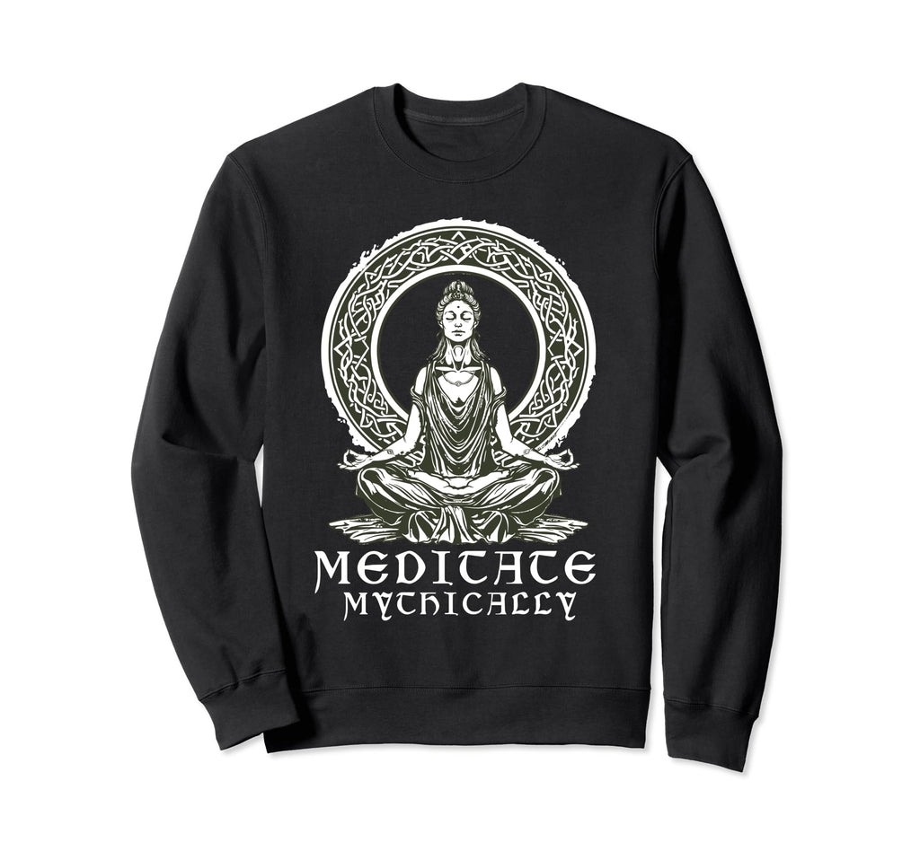 Spiritual Healing Meditation Sweatshirt - Casual Everyday Wear Men Women - T-Shirt, Sweatshirt, Hoodie