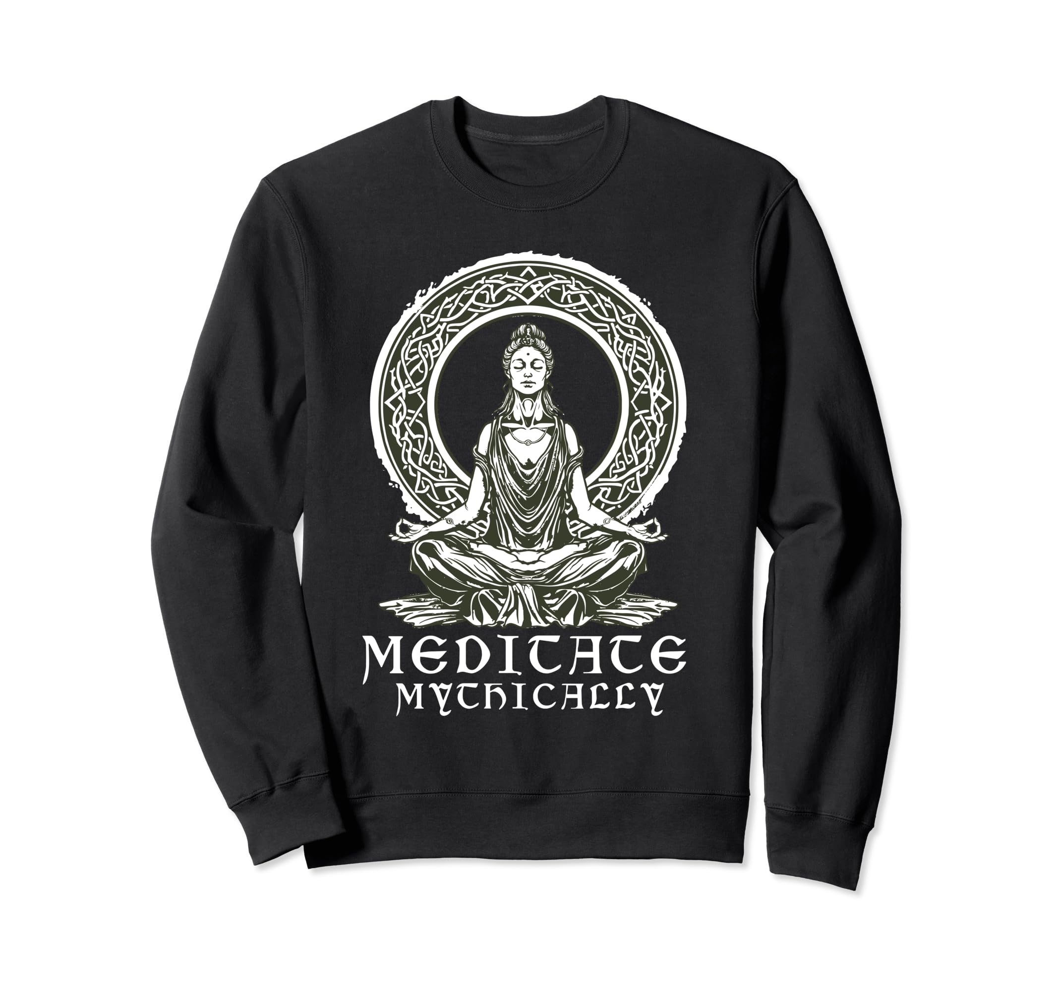 Spiritual Healing Meditation Sweatshirt - Casual Everyday Wear Men Women - T-Shirt, Sweatshirt, Hoodie