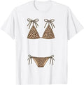 Leopard Bikini Hawaii Beach Girls Trip Summer Vacation T-Shirt Unisex T-shirt, Sweatshirt, Hoodie, Long Sleeve Tee - T-Shirt, Sweatshirt, Hoodie