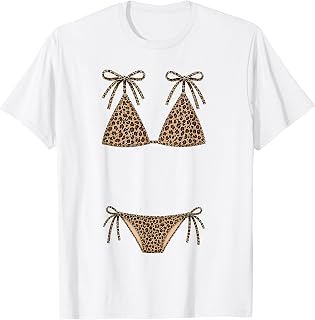 Leopard Bikini Hawaii Beach Girls Trip Summer Vacation T-Shirt Unisex T-shirt, Sweatshirt, Hoodie, Long Sleeve Tee - T-Shirt, Sweatshirt, Hoodie