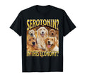 Serotonin This Economy Funny Dog T-Shirt - Aesthetic Graphic for Adults - T-Shirt, Sweatshirt, Hoodie