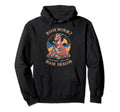 Librarian Gothic Book Dragon Hoodie - Fun Novelty Design for Adults - T-Shirt, Sweatshirt, Hoodie