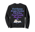 Bibliophile Romance Book Genre Sweatshirt - Novelty Apparel Men Women - T-Shirt, Sweatshirt, Hoodie