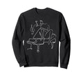 Music Line Art Piano Abstract Minimalist Sweatshirt - Graphic Print Unisex - T-Shirt, Sweatshirt, Hoodie