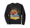 Adorable Hedgehog Book Nerd Animal Sweatshirt - Trendy Graphic Men Women - T-Shirt, Sweatshirt, Hoodie