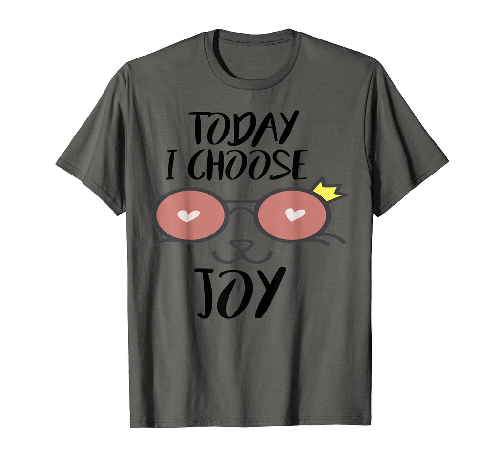 Cat Today I Choose Joy Funny Cat Lover T-Shirt - Streetwear Style Men Women - T-Shirt, Sweatshirt, Hoodie