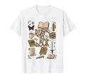 Raised Books Book Lovers Bookworm T-Shirt - Fun Novelty Design for Adults - T-Shirt, Sweatshirt, Hoodie