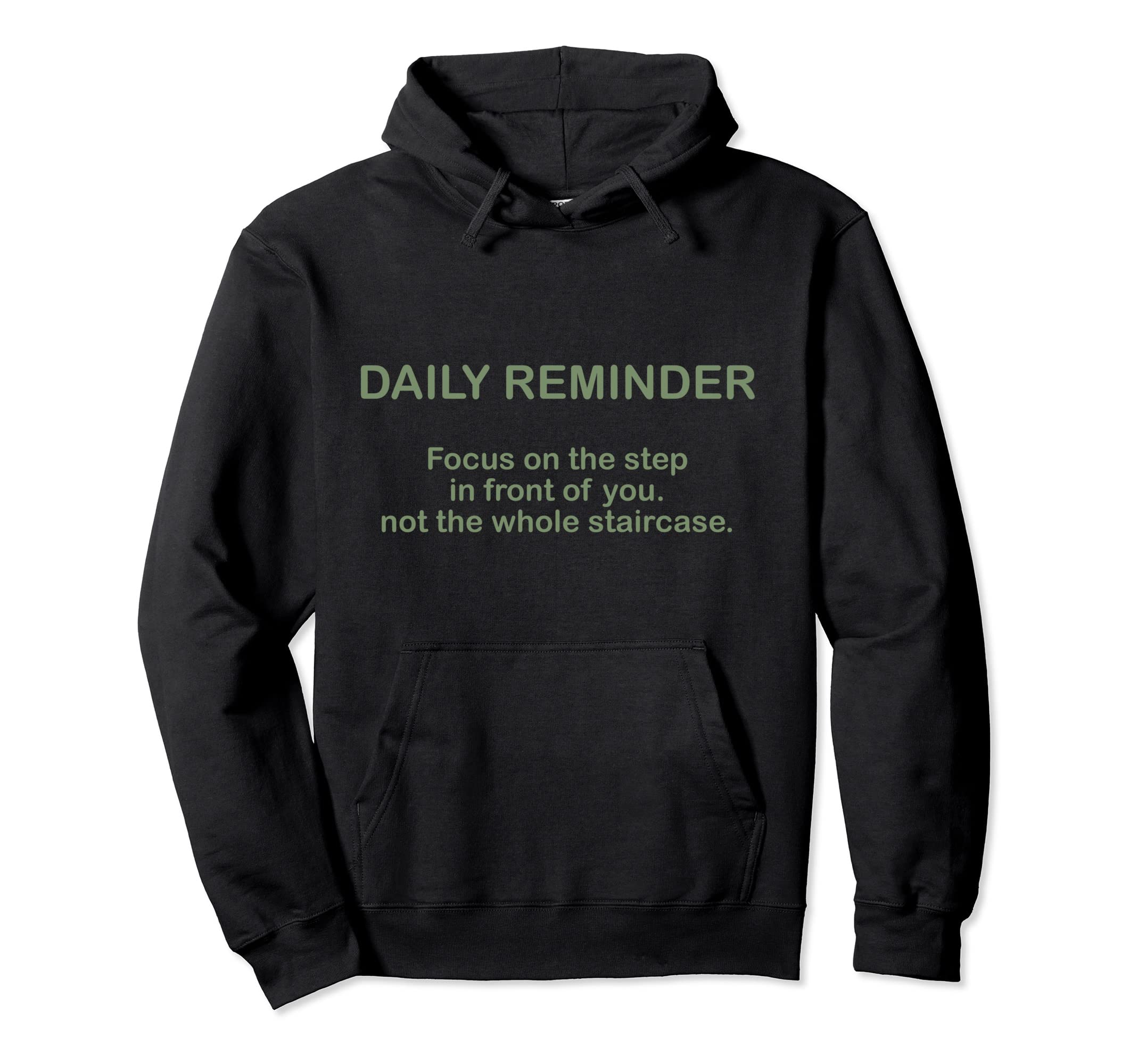 Daily Reminder Affirmation Humanity Hoodie - Minimalist Print for Adults - T-Shirt, Sweatshirt, Hoodie
