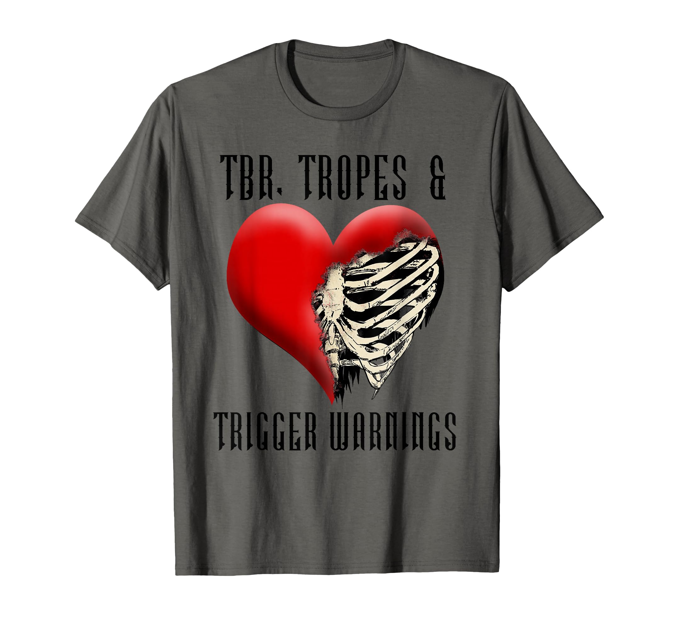 Dark Romance Spicy Bookish Tbr T-Shirt - Casual Everyday Wear Men Women - T-Shirt, Sweatshirt, Hoodie