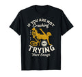 If You Are Not Crashing Youre Not T-Shirt - Aesthetic Graphic Men Women - T-Shirt, Sweatshirt, Hoodie