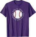 Life Is About Curves and Fastballs Merch Unisex T-shirt, Sweatshirt, Hoodie, Long Sleeve Tee - T-Shirt, Sweatshirt, Hoodie