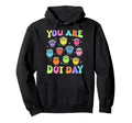 You Are Enough Christian Bible Dot Day Hoodie - Trendy Graphic Unisex - T-Shirt, Sweatshirt, Hoodie