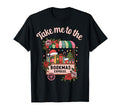 Take Me To Bookmas Express Book Lover T-Shirt - Graphic Print Men Women - T-Shirt, Sweatshirt, Hoodie