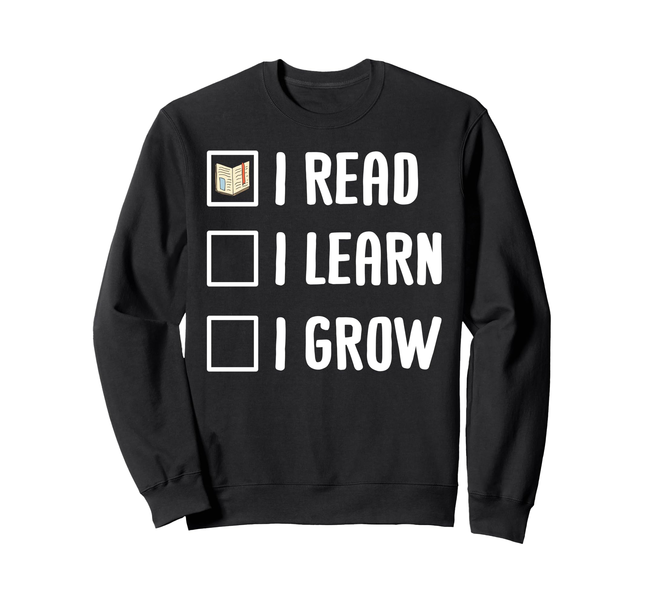 Book Lover Bookworm Sweatshirt - Casual Everyday Wear for Adults - T-Shirt, Sweatshirt, Hoodie