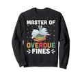 Library Assistant Librarian Library Sweatshirt - Minimalist Print Unisex - T-Shirt, Sweatshirt, Hoodie