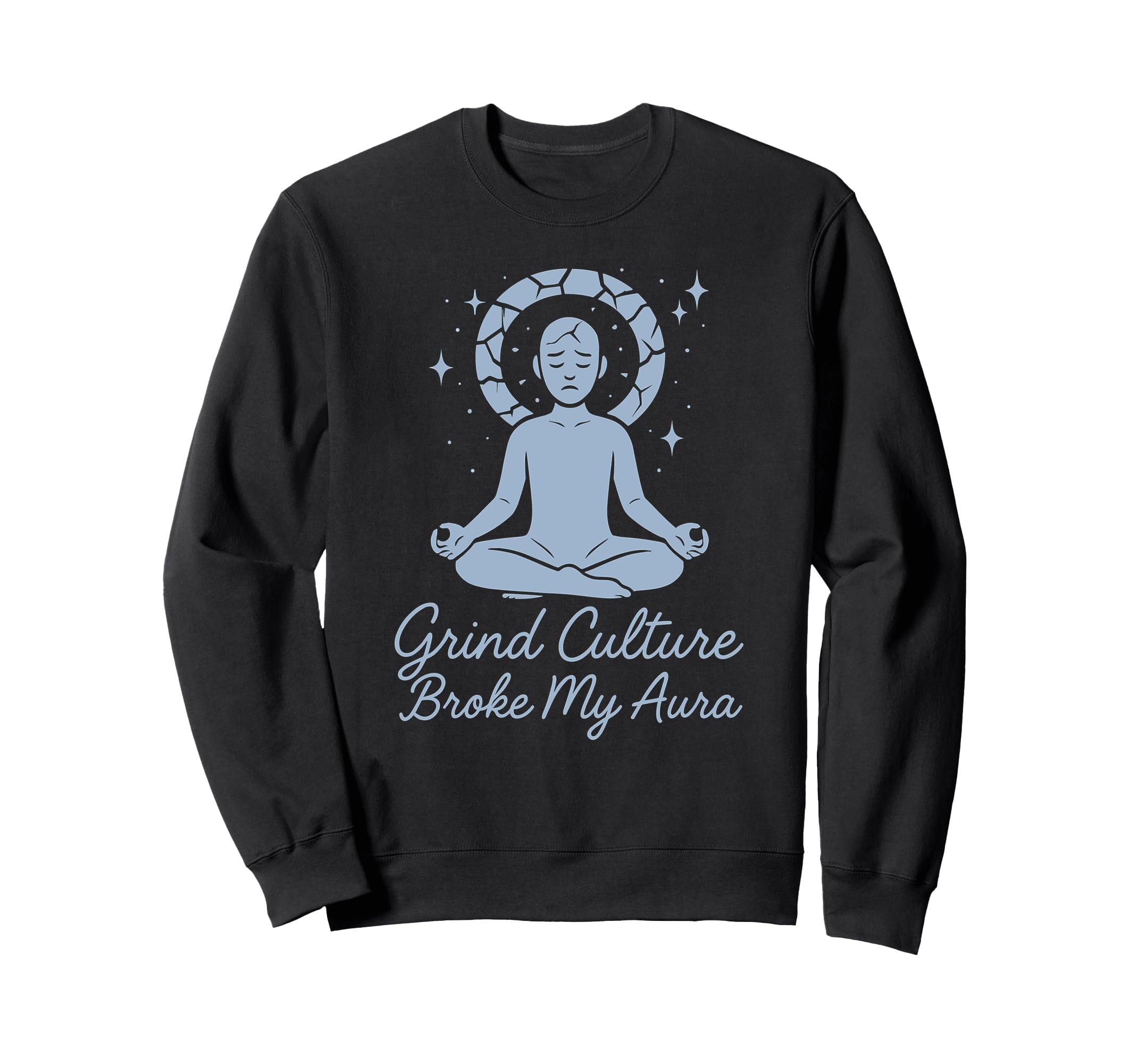 Crystal Healing Anti Capitalism Sweatshirt - Trendy Graphic Unisex - T-Shirt, Sweatshirt, Hoodie