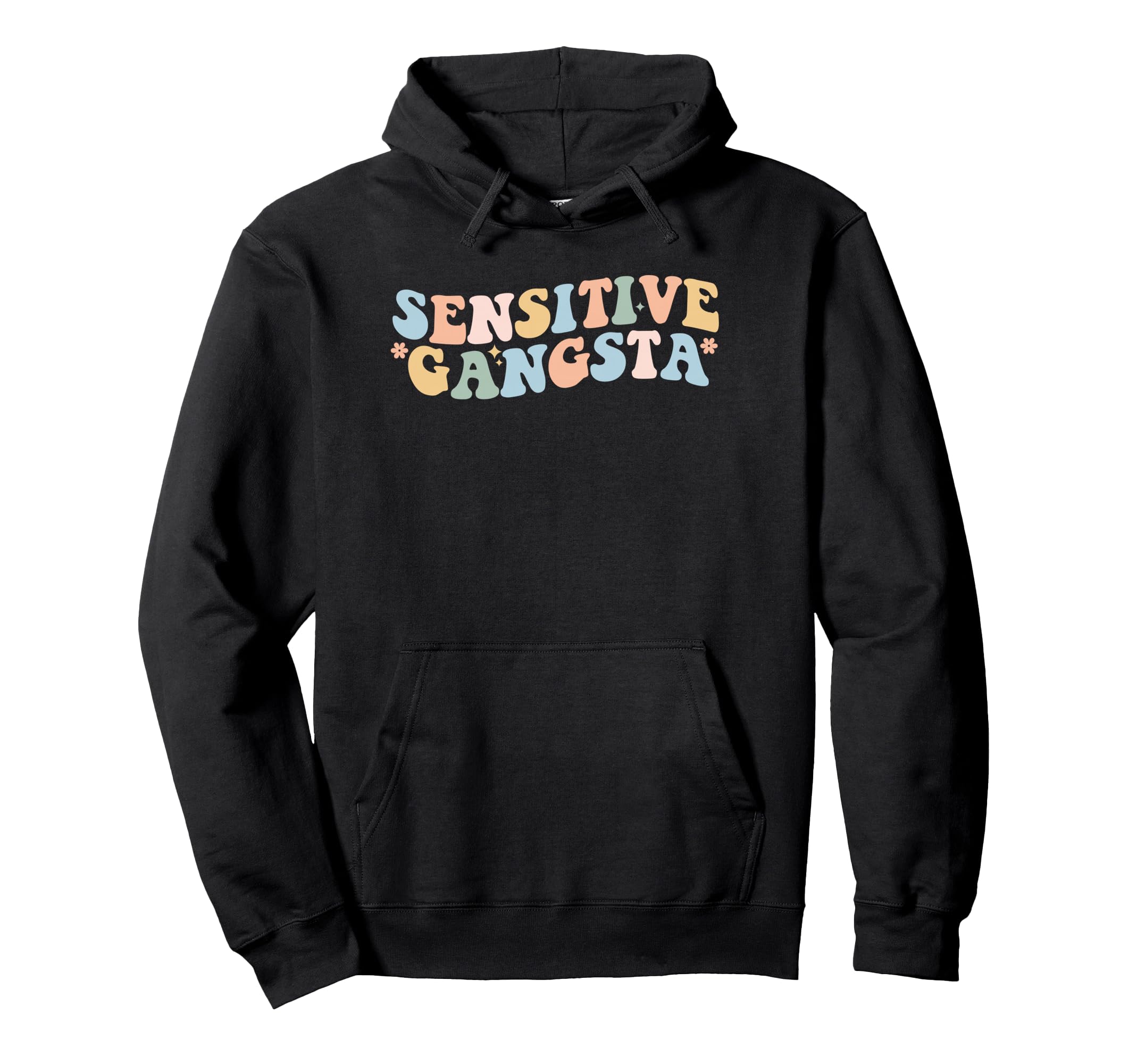 Sensitive Gangsta Hoodie - Aesthetic Graphic Unisex - T-Shirt, Sweatshirt, Hoodie