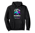 I Wear Teal And Purple Memory My Grandma Hoodie - Aesthetic Graphic Unisex - T-Shirt, Sweatshirt, Hoodie