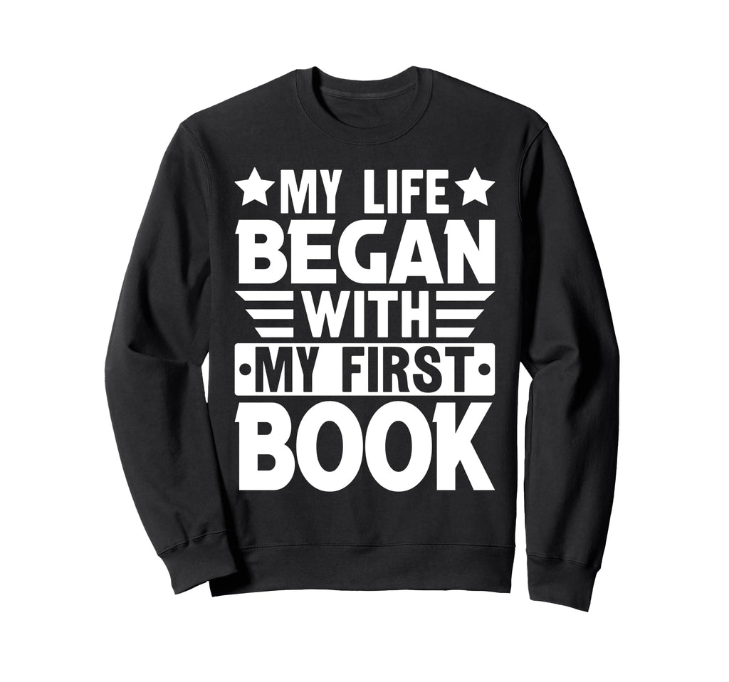 Book Lover Bookworm Storytelling Sweatshirt - Trendy Graphic Men Women - T-Shirt, Sweatshirt, Hoodie