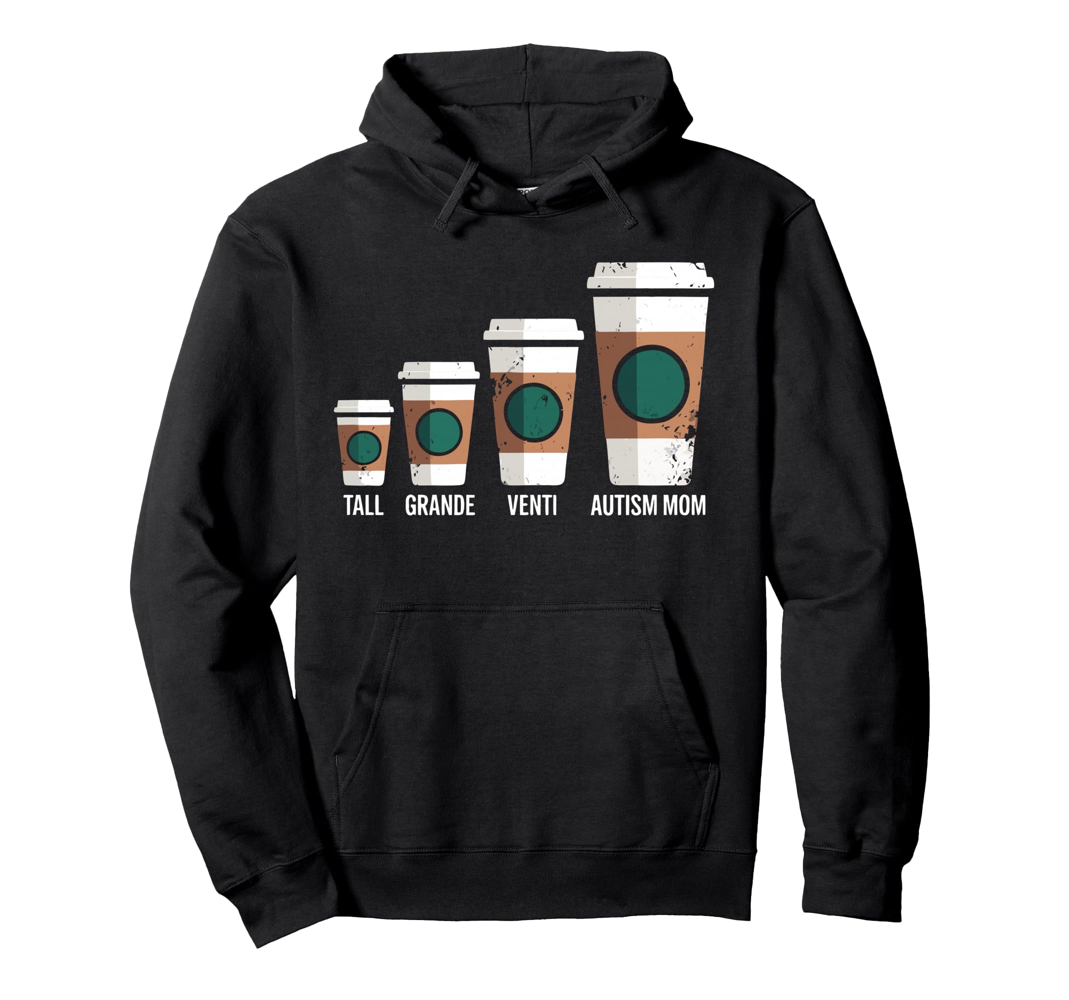 Funny Autism Mom Autism Family Autism Hoodie - Minimalist Print for Adults - T-Shirt, Sweatshirt, Hoodie