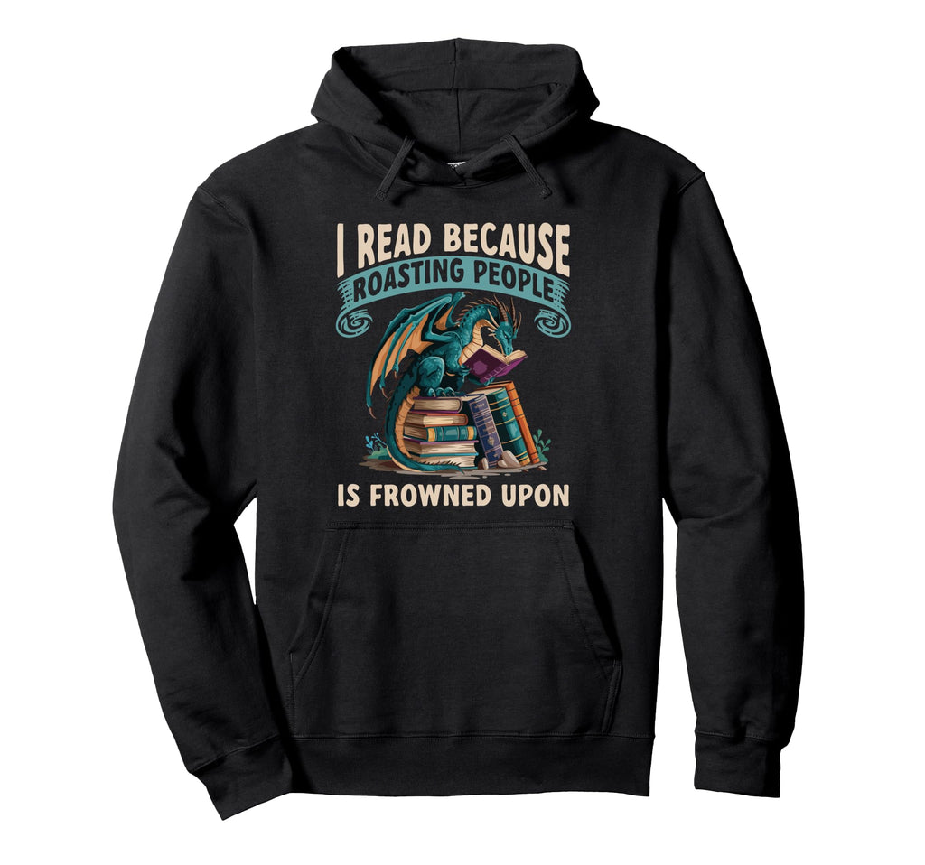 Reading Dragon Shirts Magical Book T-Shirt - Novelty Apparel Men Women - T-Shirt, Sweatshirt, Hoodie